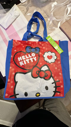 Set de 4 bolsas reutilizables de Hello Kitty