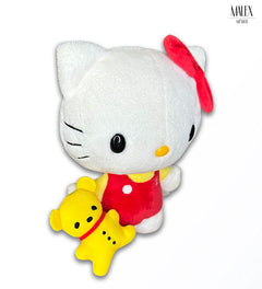 Peluche 15 cm Hello Kitty Con Osito